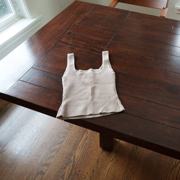 Aritzia ribbed knit camisole - Lavender Fog - Picture 2 of 2